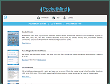 Tablet Screenshot of pocketmind.com
